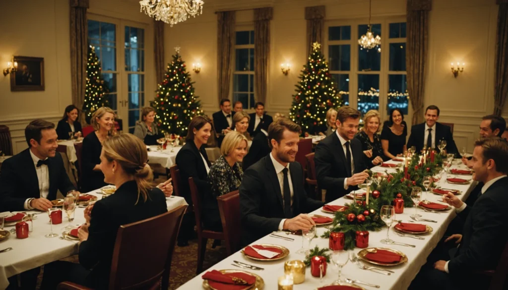 repas de noel en entreprise