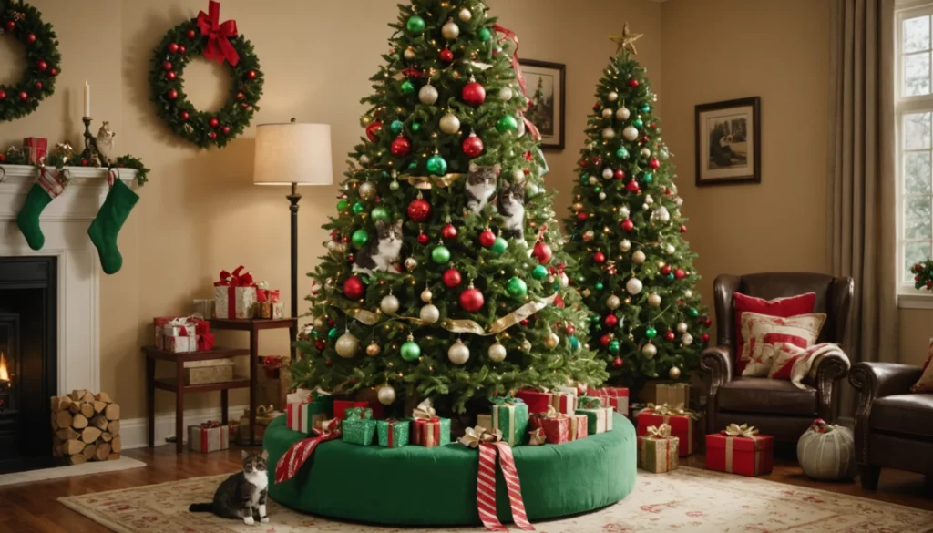 arbre a chat sapin de noel